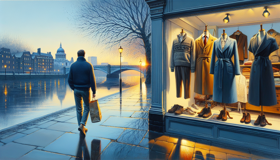 Starting with an old knitted sweater: bringing style back into real life.