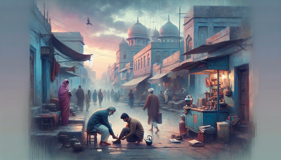 A foggy bus, a hot tea, and a new focus of attention