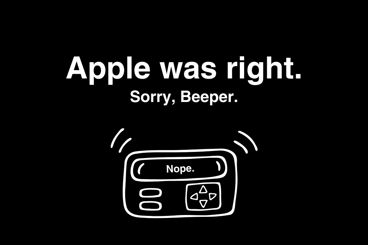 Apple was 100% right to shut down Beeper mini.