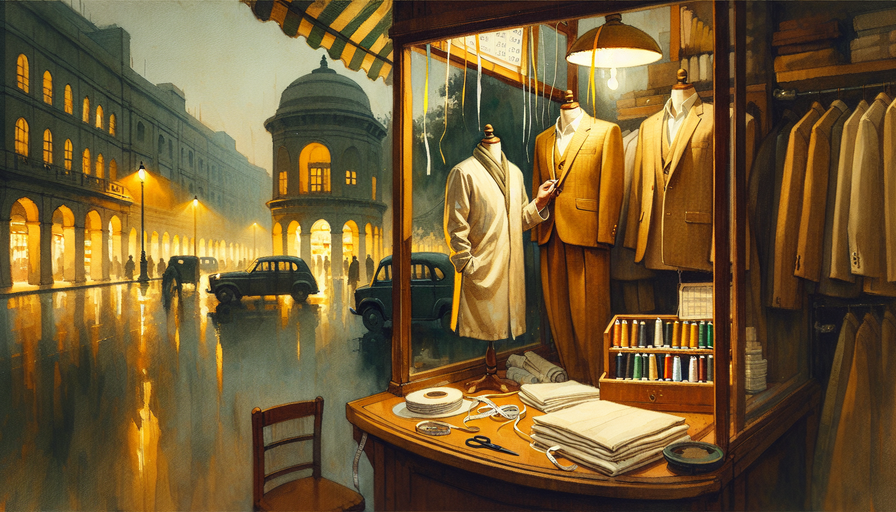 The dignity hidden in the collar: What a mocha-brown linen set taught me