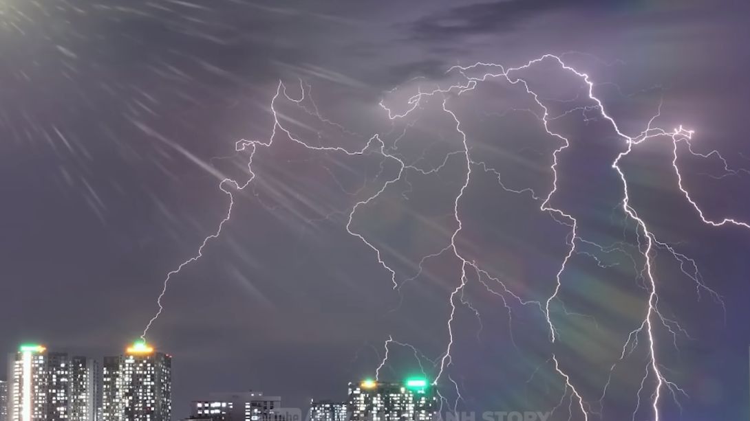 Hanoi: The city most struck by lightning in the world?