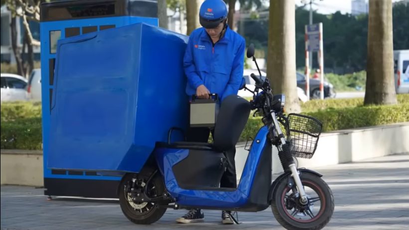 The battle of electric delivery motorcycles in Vietnam