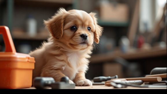 Is making pets work exploitation or enrichment?