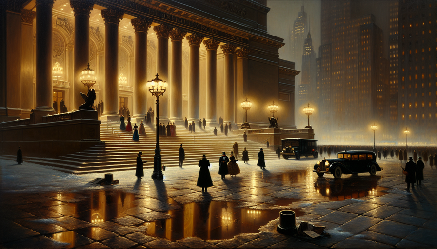 A Button on the Opera House Steps