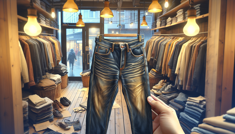 In the fading of an old pair of jeans, I relearned to "be recognized by myself."