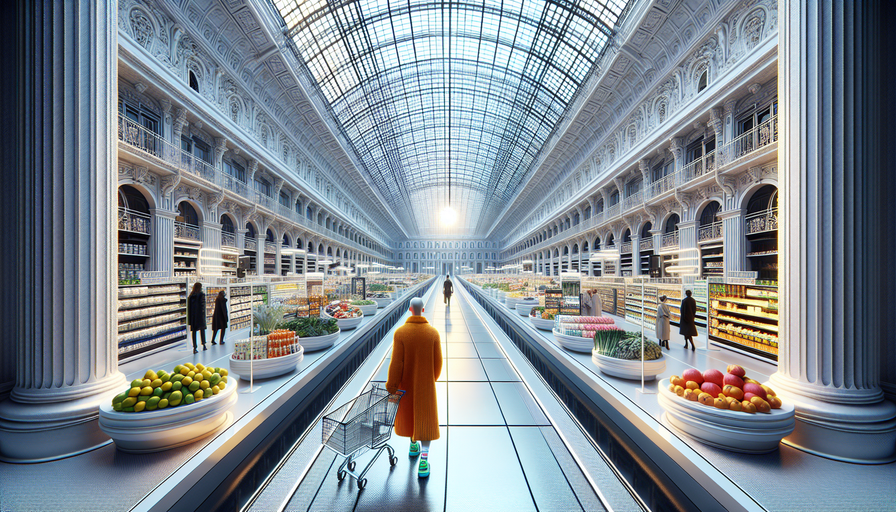 Aisle Five Under a Glass Dome: What a Runway Taught Me About Wanting