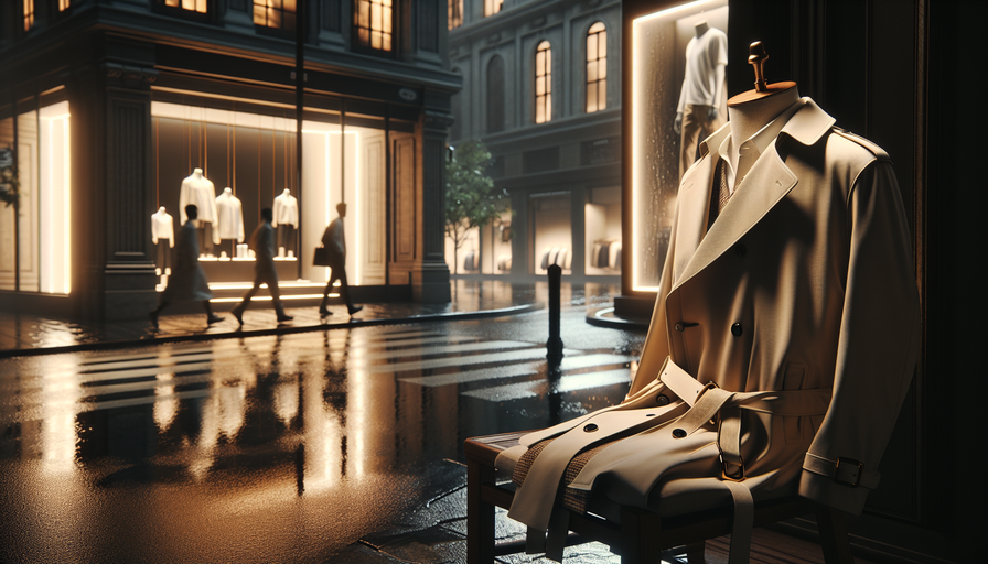 The Weight of a Belt Buckle: A Trench Coat and the Quiet Hunger to Be “Sorted Out”