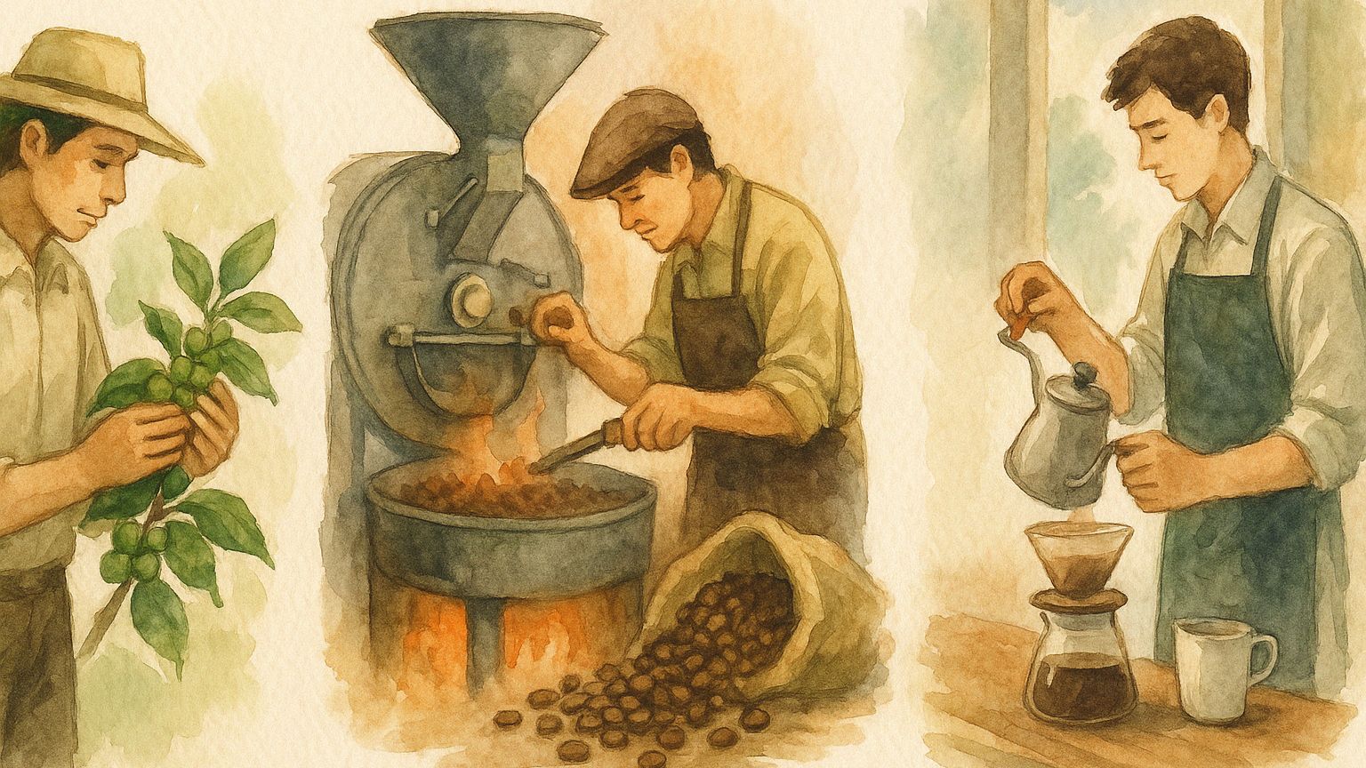Kaffebønnens fortid og nåtid: En sjelens evolusjonshistorie om en håndbrygget kopp