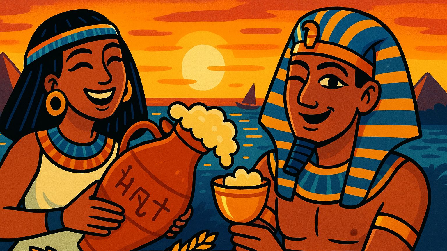 Faraos bobler: Arkeologiske opptegnelser om øl i det gamle Egypt