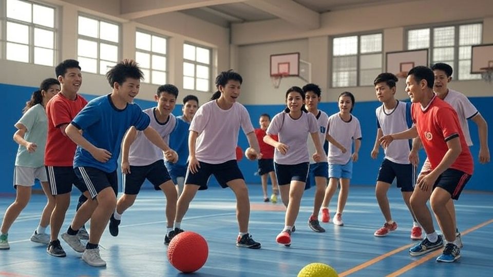 El potencial de promoción del dodgeball en las escuelas de China