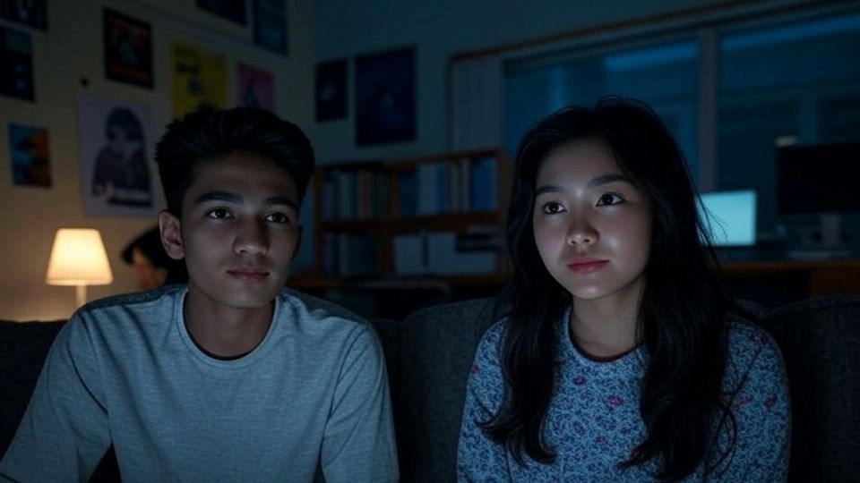 Not yet lovers, but the roommate is already annoying.