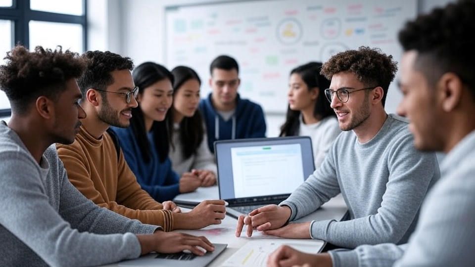 Chispas de colisión en el trabajo en grupo