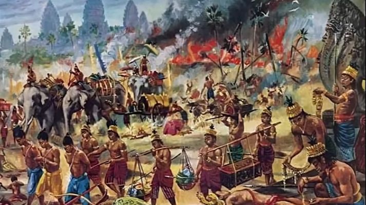 ¿Cómo gobernó la dinastía Nguyễn Camboya?