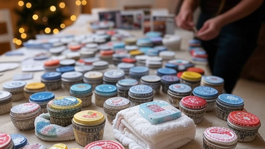 Fiesta de DIY de regalos festivos: amistad hecha a mano que ahorra dinero y es sincera