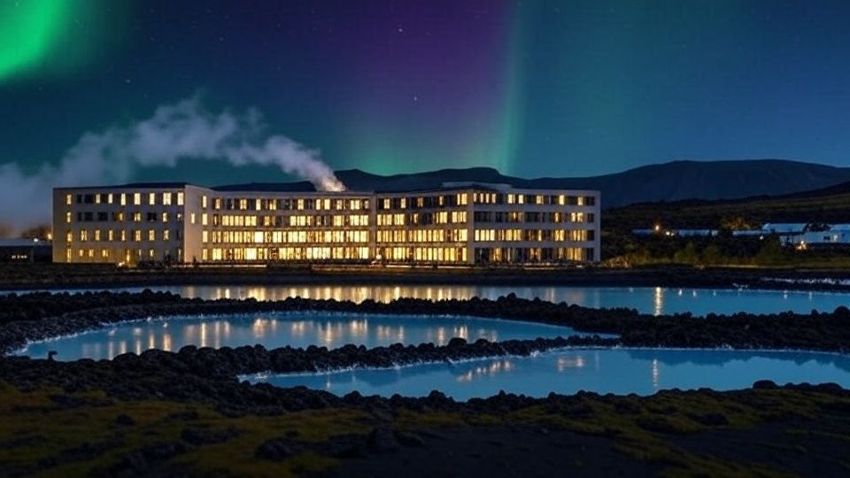 Reikiavik, Islandia: aguas termales geotérmicas bajo la aurora boreal