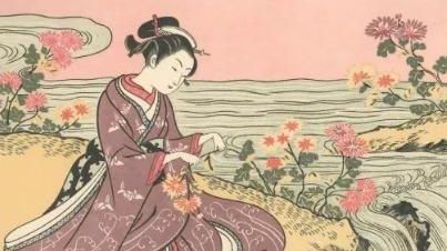 中国仕女图与浮世绘美人画，铃木春信“见立绘”之中国意趣| FEAT