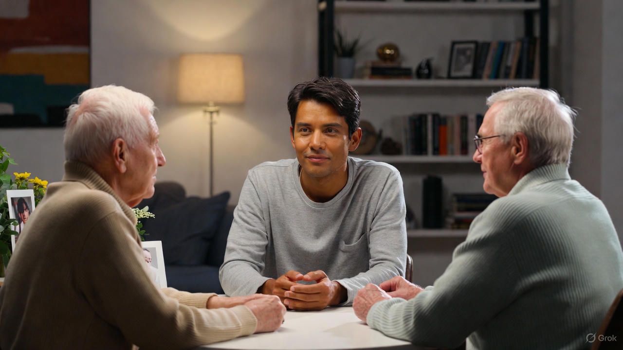 Buy health insurance for parents at 40 years old.