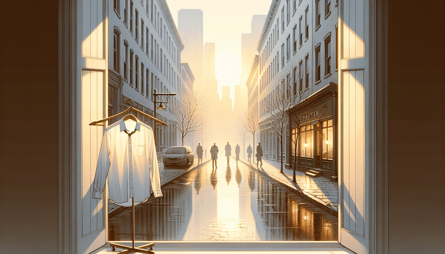 The Quiet Thesis of a White Shirt