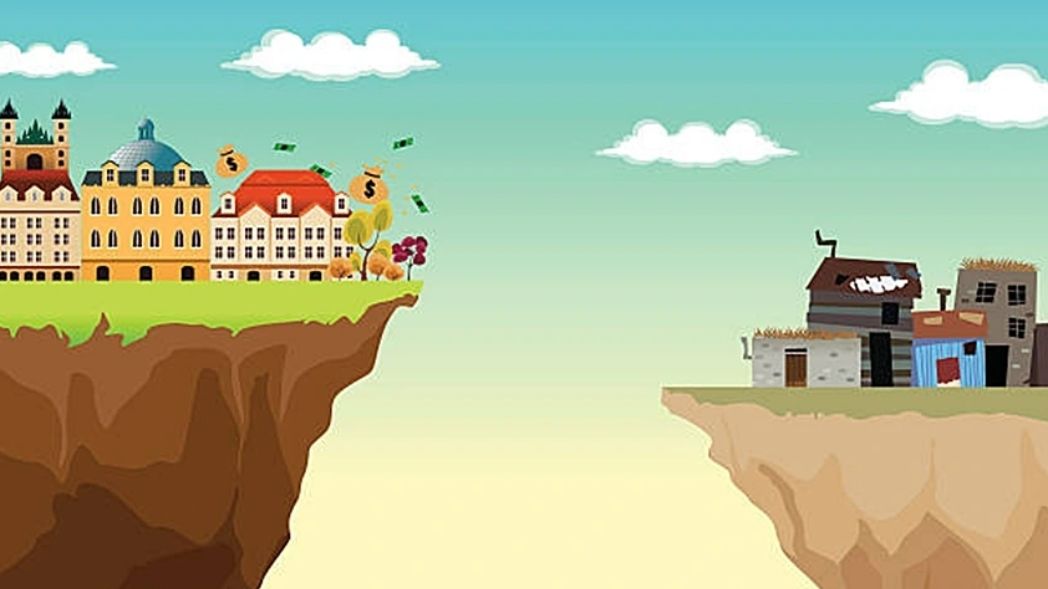 Rich Vs Rural The gap between rich and poor in rural and urban areas. | qiqixie