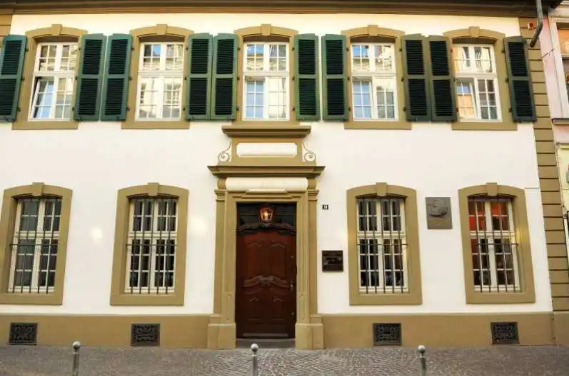 Have you touched the door of Marx's former residence?