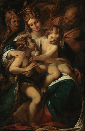 1009 art 009 The holy family consisting of Maria Jesus Johnsho and Angel