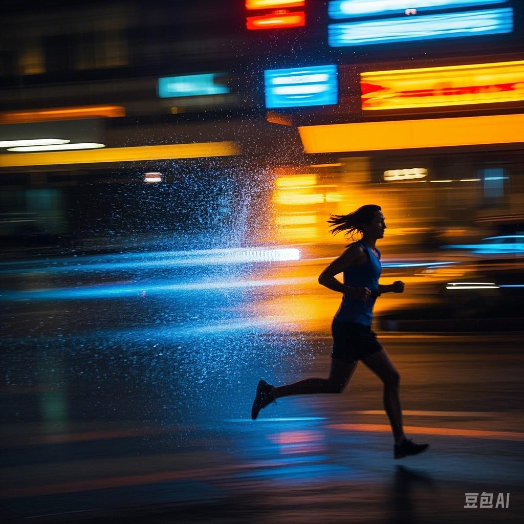 Night running in Tsim Sha Tsui: The lights shine brighter than sweat.