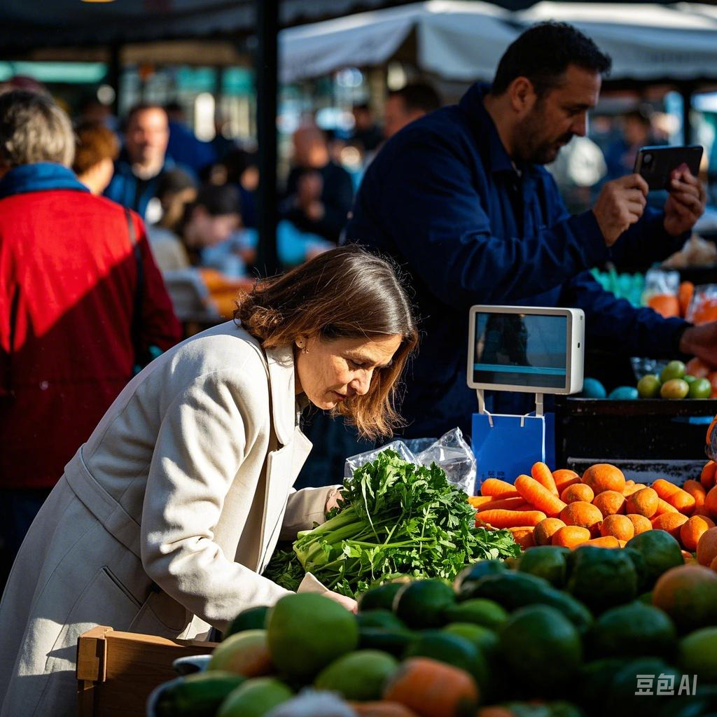 Mercado de alimentos: Precio de abuela vs. Precio de chica guapa